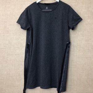 Onepiece Norway Salt Top Shirt Black Mel Zip Med